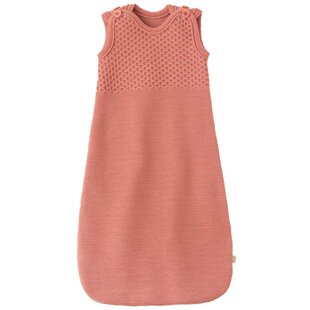 Disana Merino Wollen Slaapzak - Soft Pink
