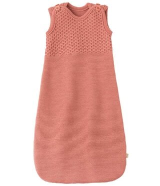 Disana Merino Wollen Slaapzak - Soft Pink