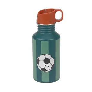 LÄSSIG RVS Drinkfles 500 ml – Unique Stripes Sports Balls