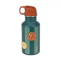 Lässig LÄSSIG RVS Drinkfles 500 ml – Unique Stripes Sports Balls