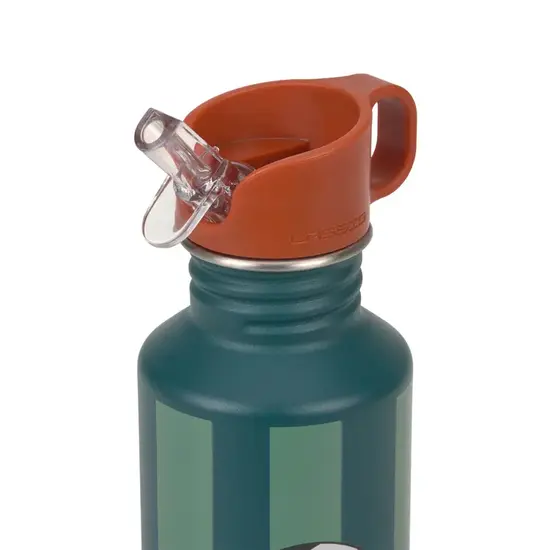 Lässig LÄSSIG RVS Drinkfles 500 ml – Unique Stripes Sports Balls