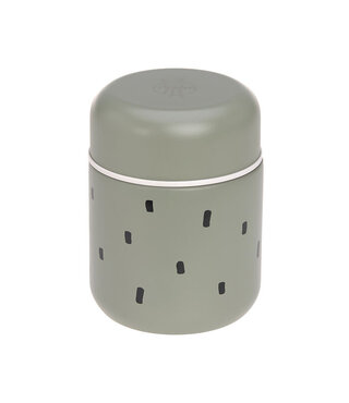 Lässig Food Jar  - Happy Prints Olive