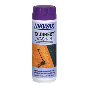 Nikwax TX.Direct Wash-In 300 ml – Impregneermiddel voor waterdichte kleding