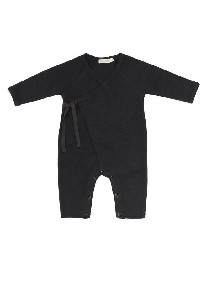 Phil & Phae cross over suit charcoal