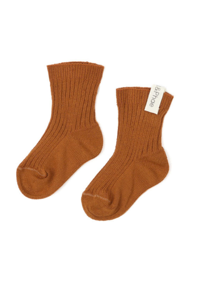 ribbed baby socks Hazel