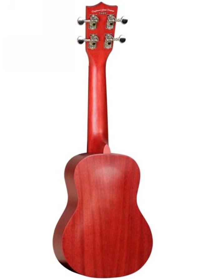 Tanglewood ukelele red stain satain