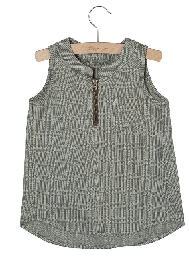 Sleeveless Top Sam Jacquardbeige