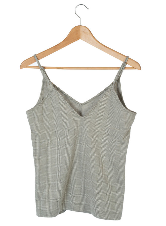 Camisole Jacquardbeige