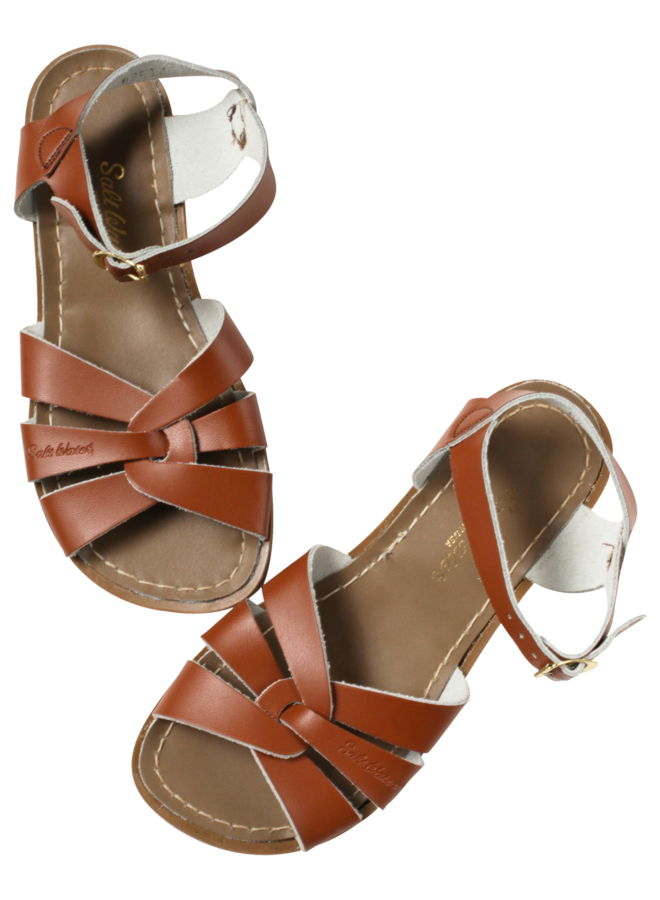 Salt water sandals original tan