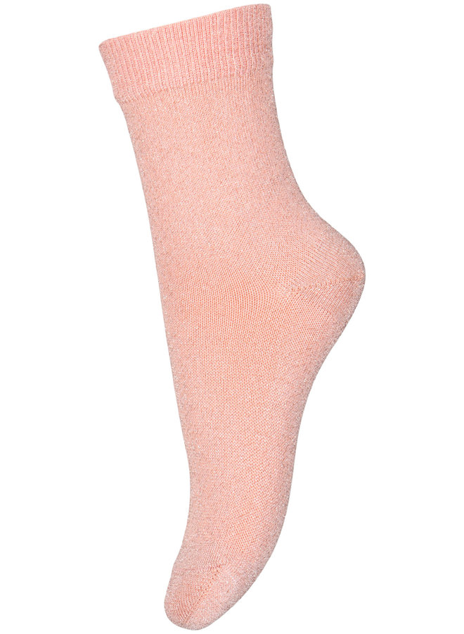 MP Denmark Lulu glitter socks 4272 Rose