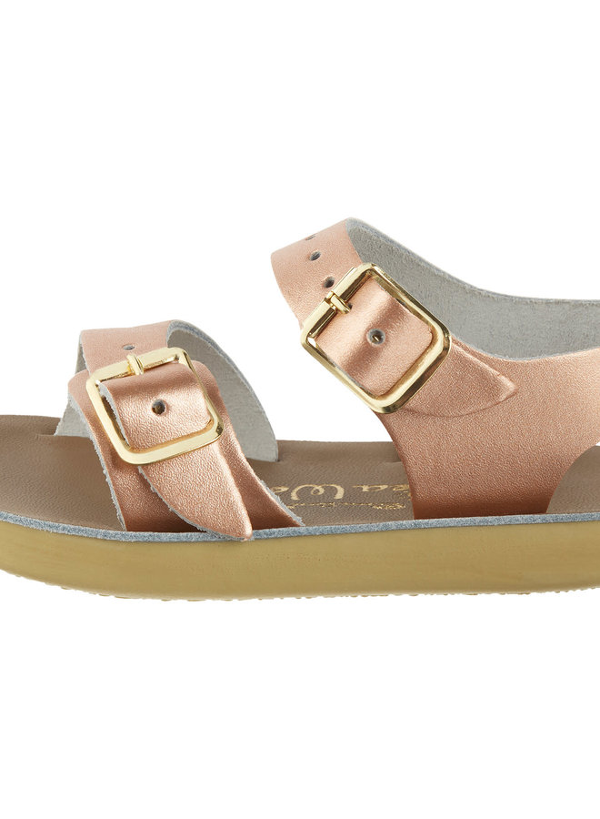 Salt Water Sandals | sea wee | rose gold