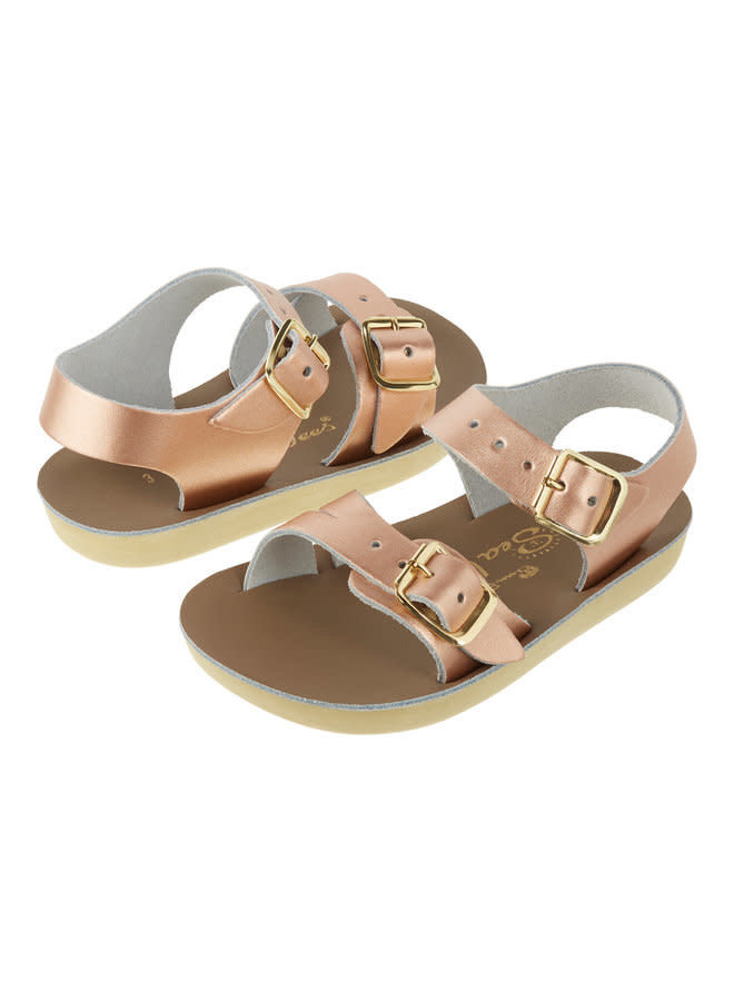 Salt Water Sandals | sea wee | rose gold