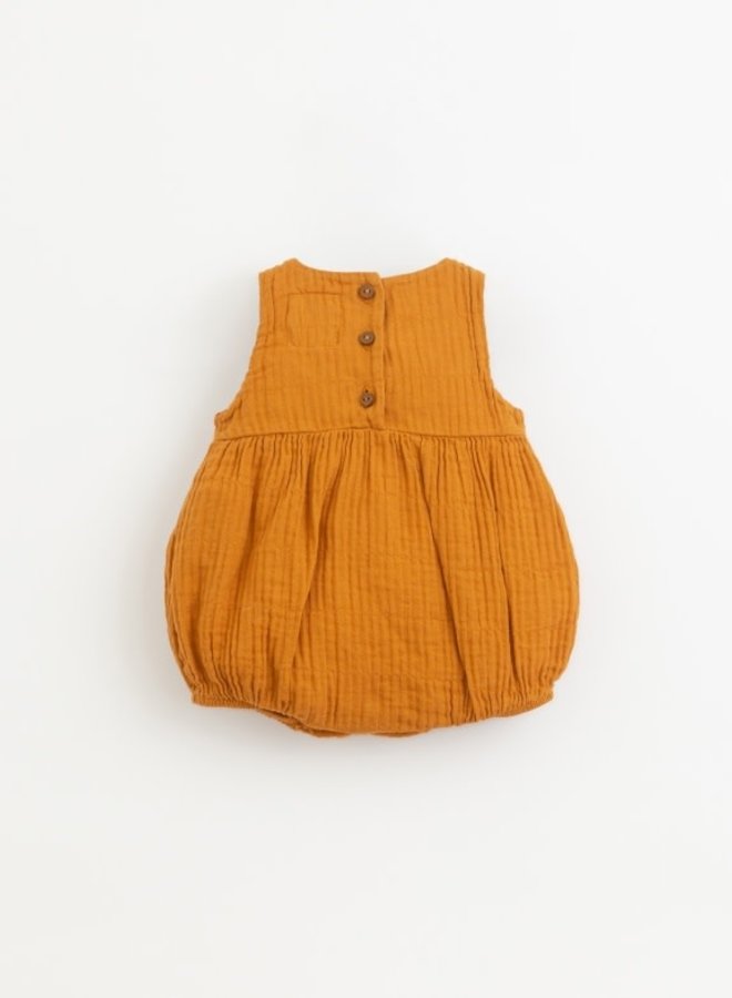 Short cloth jumpsuit | Hazel