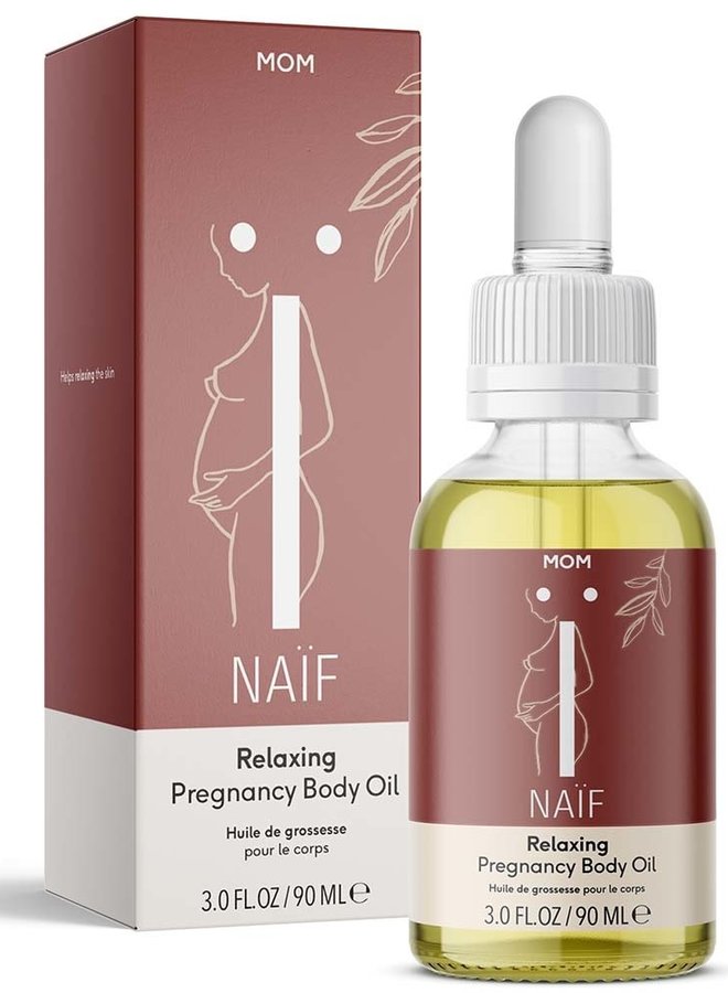 Relaxing pregnancy body oil