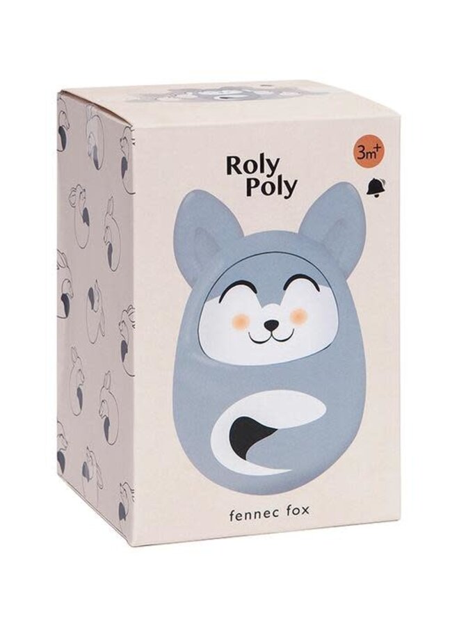 Roly Poly fox cool grey tuimelaar