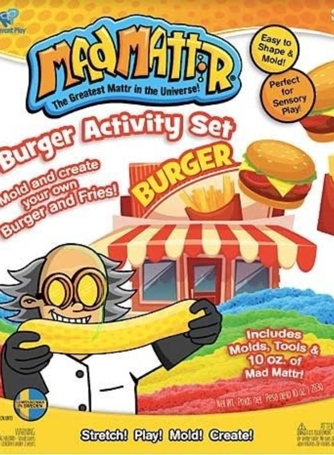 Madmattr Burger Stand Activity Set