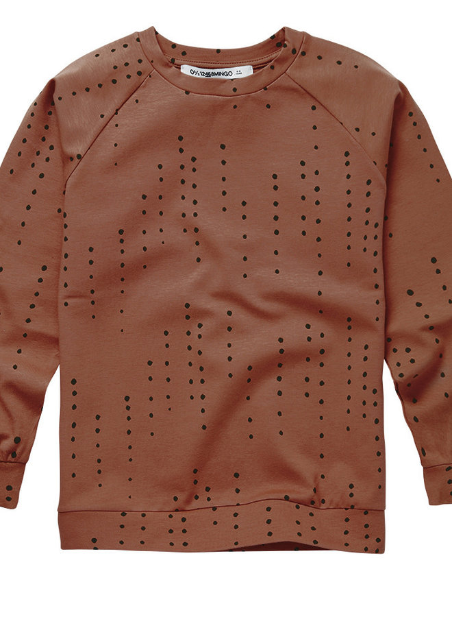 Longsleeve dewdrop Burnished Leather