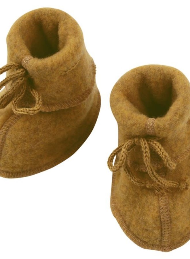 Babybooties wolfleece safran