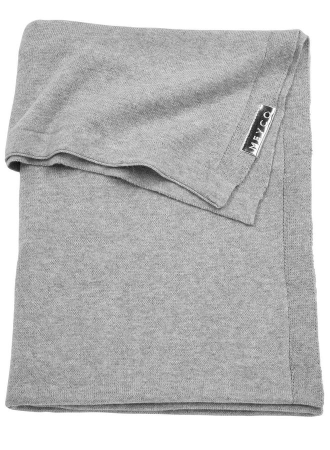 Ledikantdeken Knit Basic