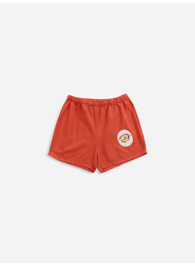 Sniffy Dog patch woven shorts