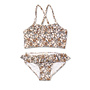 Ruffle Bikini - Vintage Flower AOP