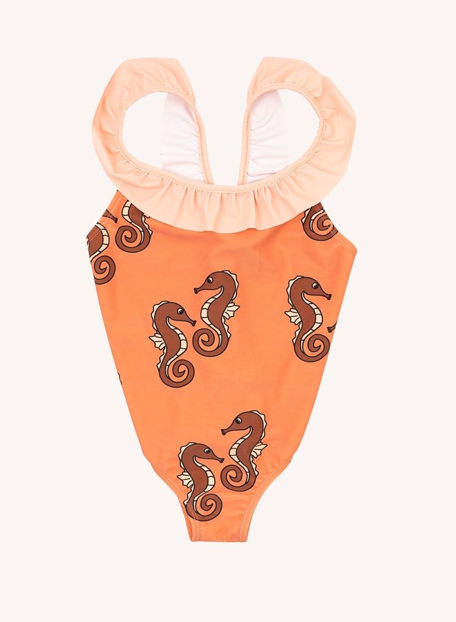 Swimwear - seahorse swimsuit ruffled