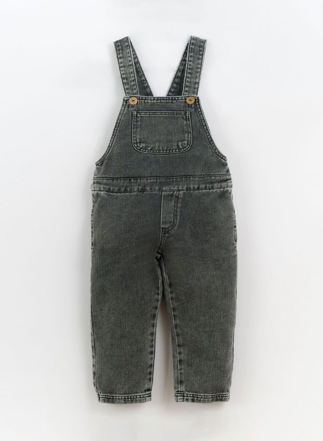 Denim dungaree - nori