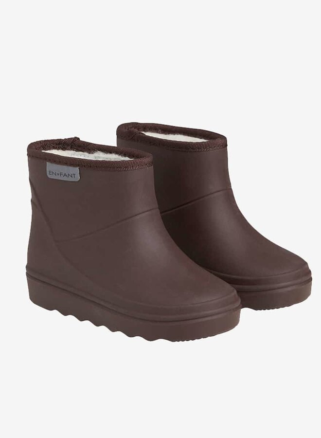 Thermo boot -  Short - Coffee Bean