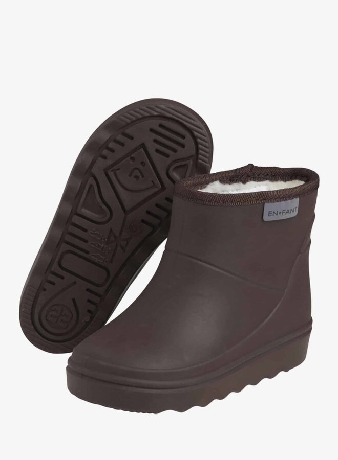 Thermo boot -  Short - Coffee Bean