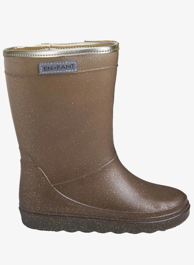 Thermo boot -  Coffee Bean Glitter