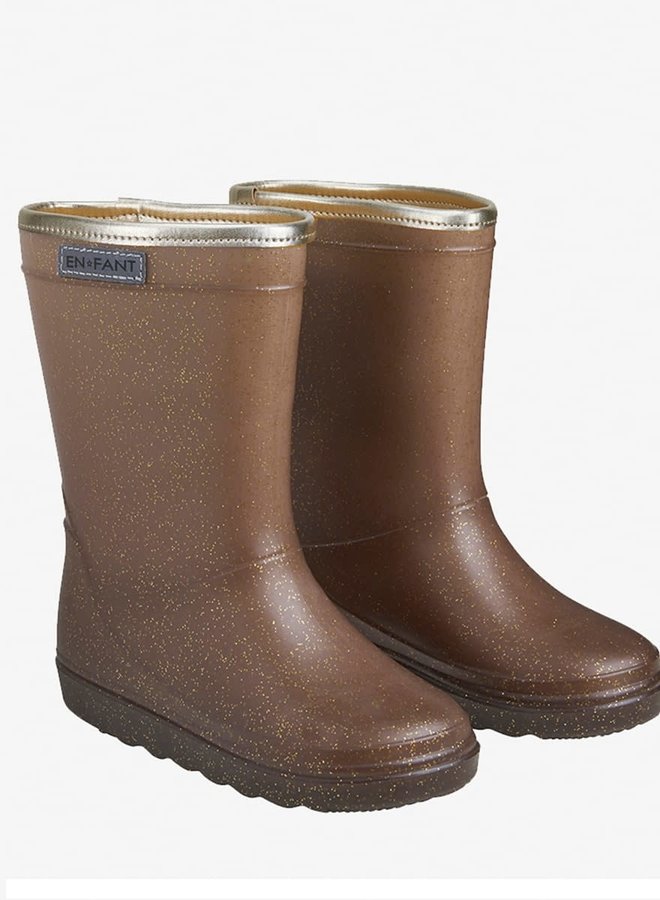 Thermo boot -  Coffee Bean Glitter