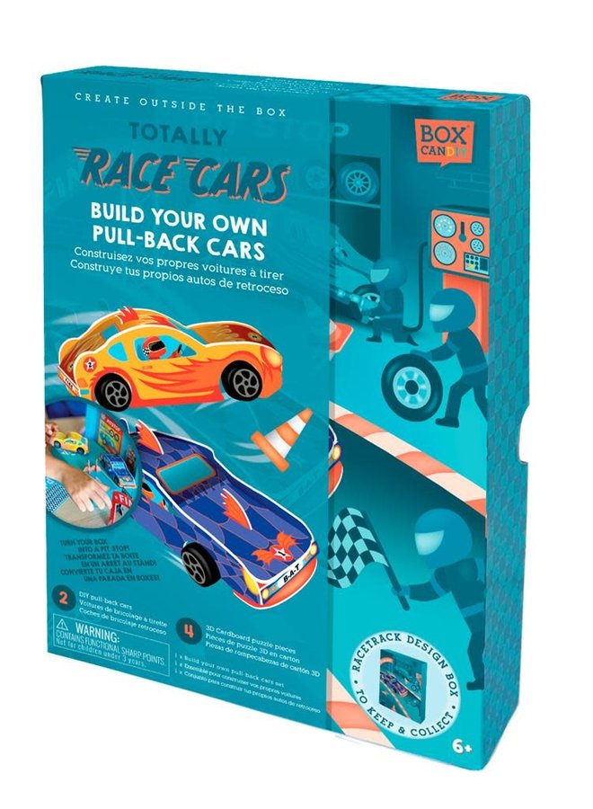 Maak je eigen auto knutselset - Race Cars