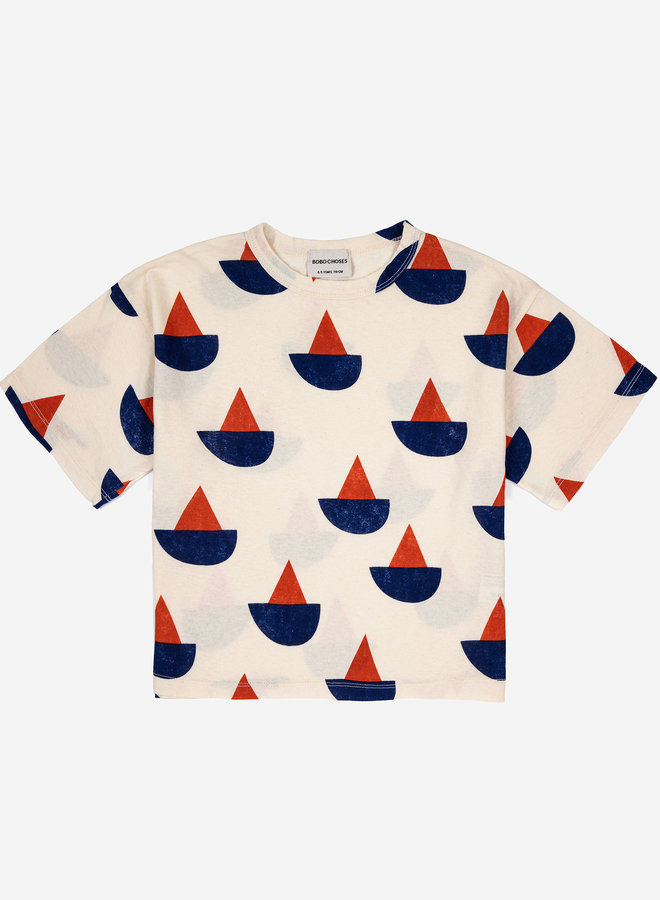 Sail Boat short sleeve T-shirt
