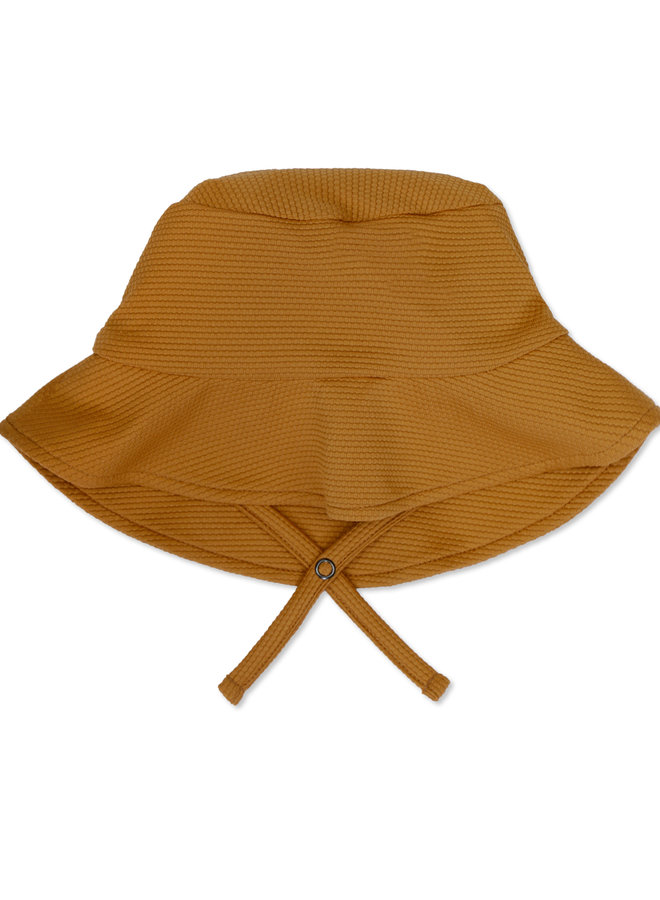 UV sun hat antique brass