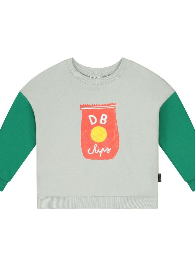 Daily chips sweater summer green