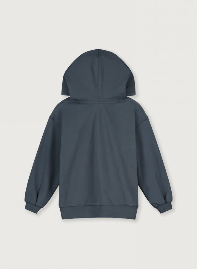 Hoodie blue grey