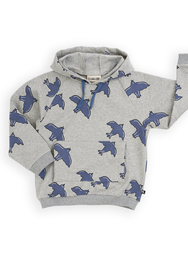 Free like a bird - hoodie sweater