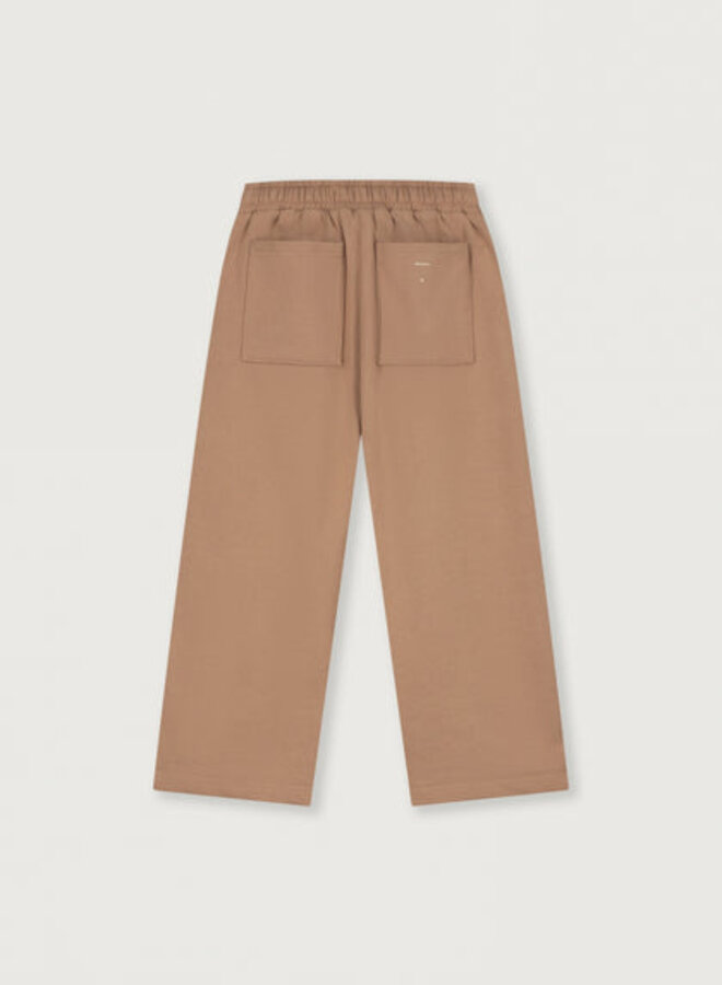 Loose Straight Trousers GOTS - Biscuit