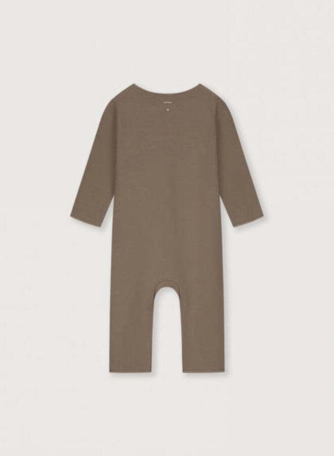Baby Suit with Snaps GOTS - Brownie