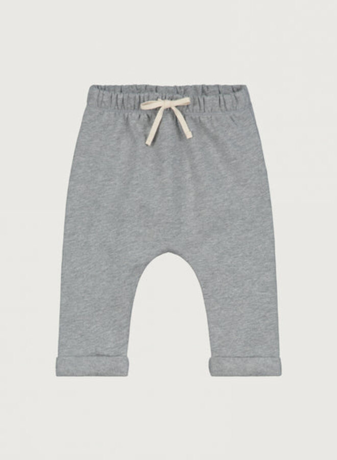 Baby Pants GOTS - Grey Melange