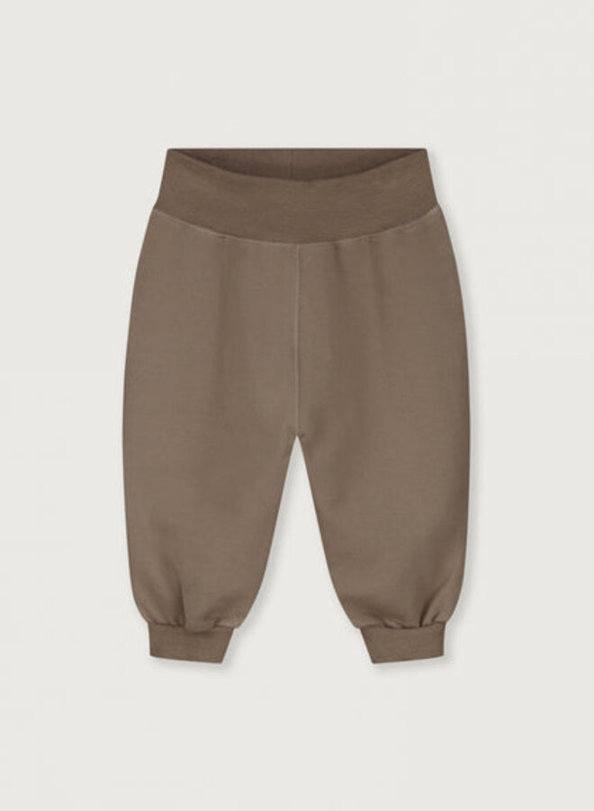 Baby Loose-fit Pants GOTS - Brownie