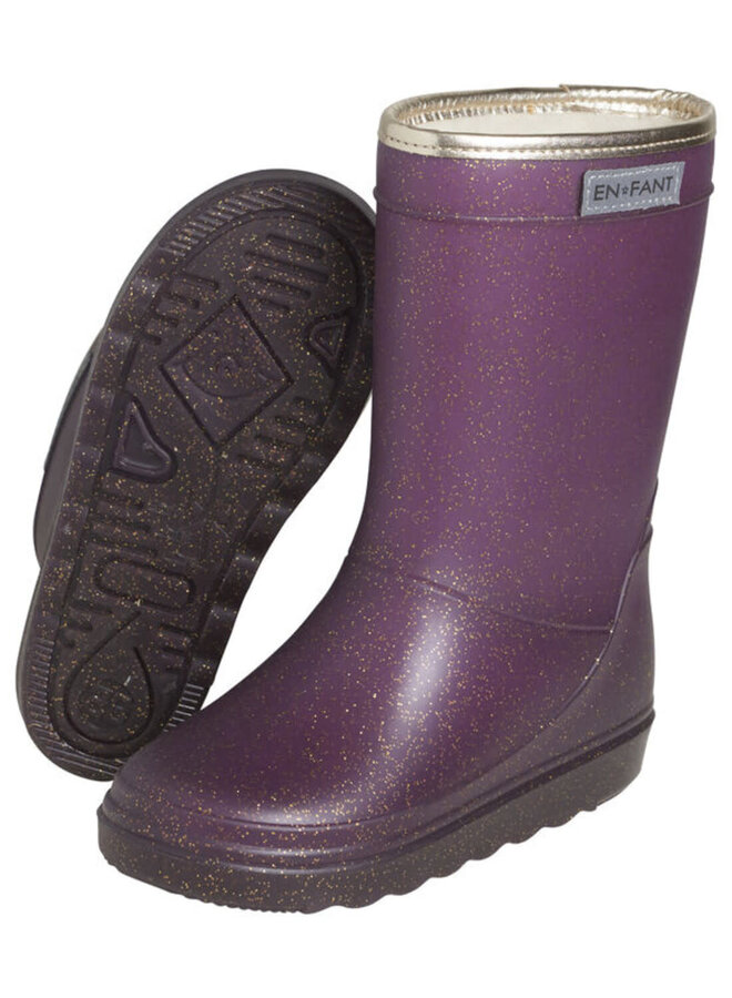 Thermo boot -  Fig (glitter)