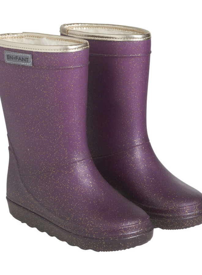 Thermo boot -  Fig (glitter)