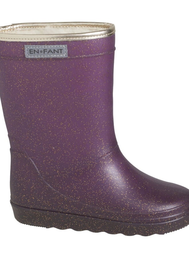 Thermo boot -  Fig (glitter)