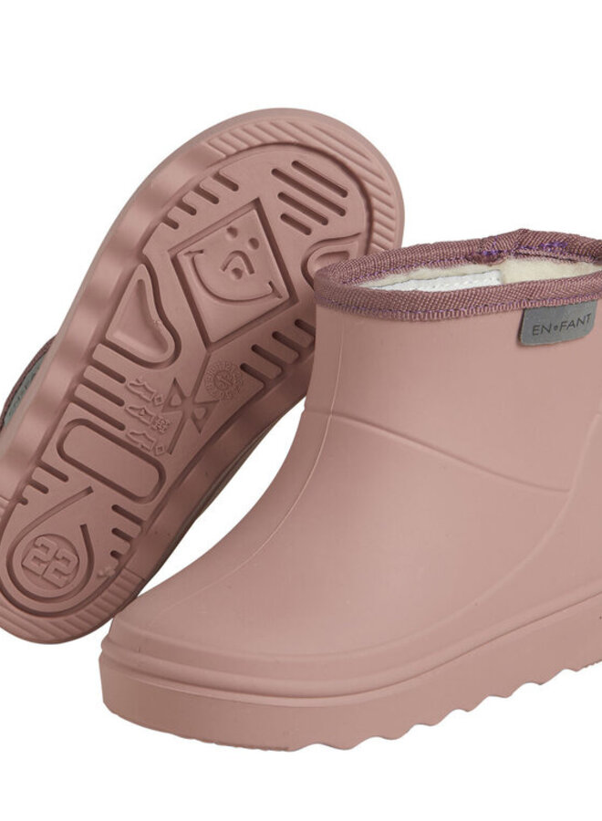 Thermo boot -  Short - Old rose