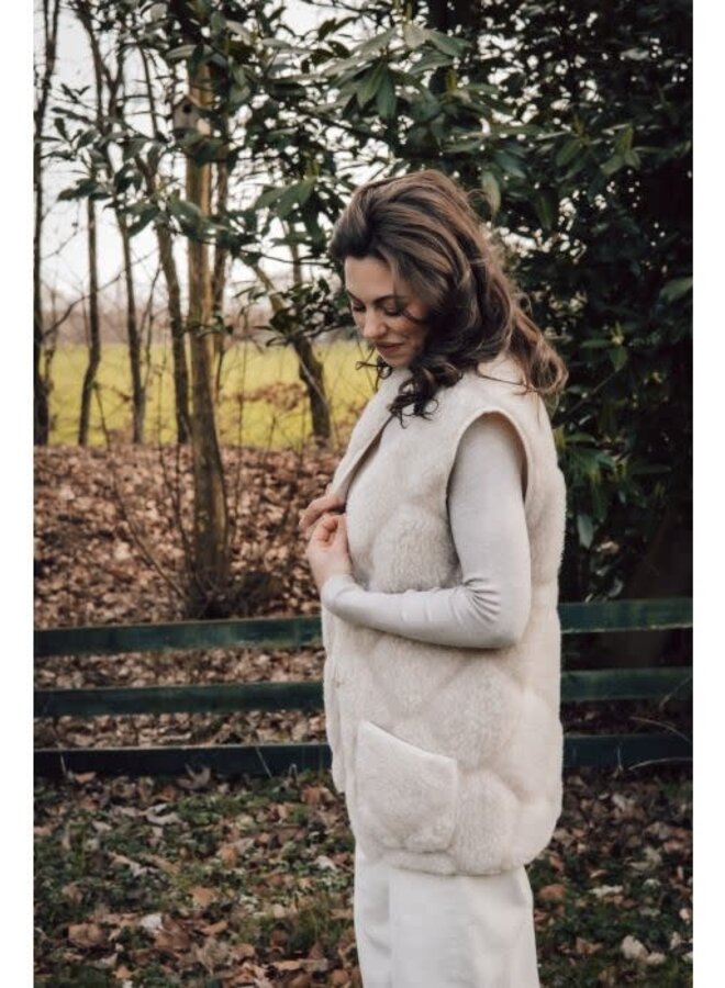 Bodywarmer Alpen Onion Beige