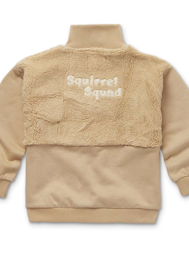 Sweatshirt teddy Squirrel squad