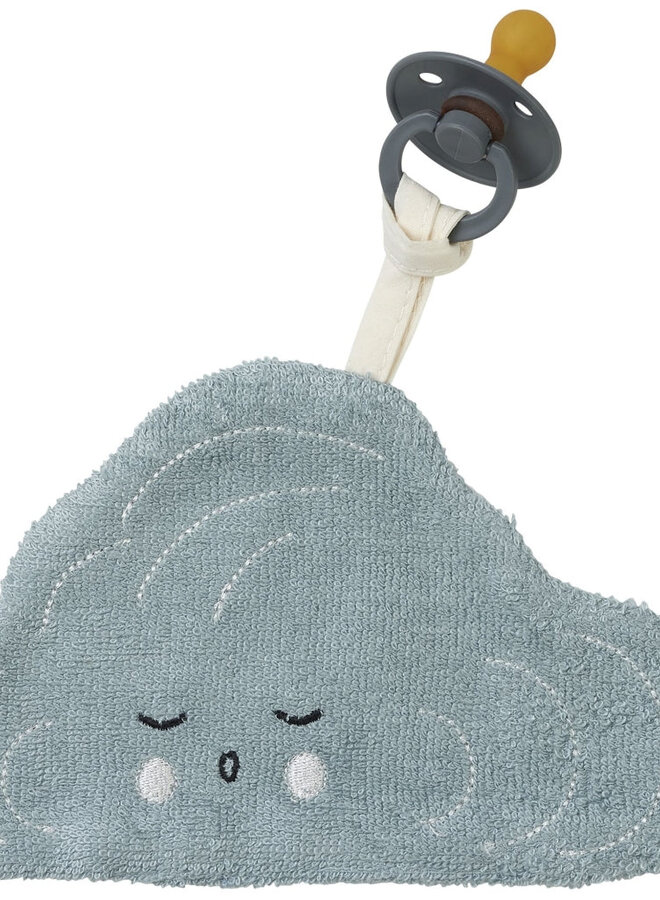 Pacifier Cuddle - Cloud - Cottage Blue