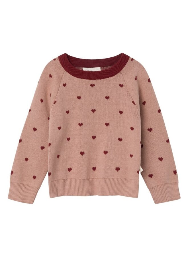 Saran knit sweater - Nougat