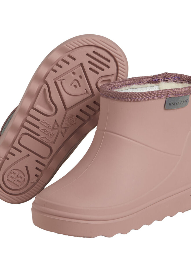 Thermo boot -  Short - Old rose